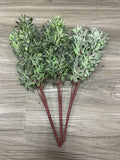 3Bunches/5Bunches Greenery Filler, Plastic Leaf Bush, Perfect for Wreaths & Arrangements (AG2)