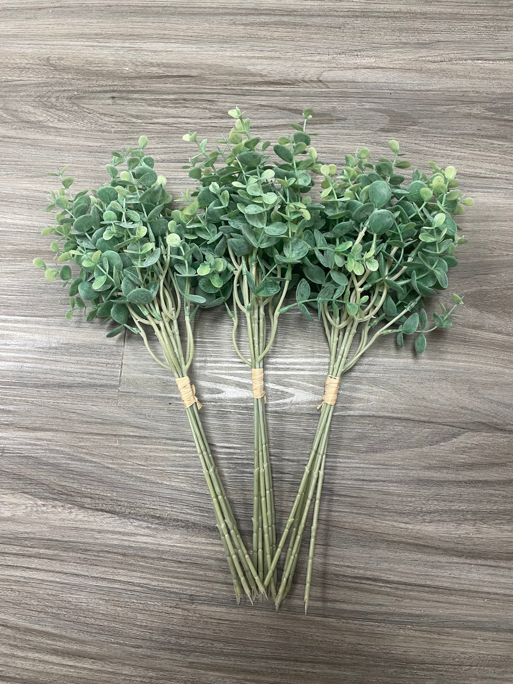 3Bunches/5Bunches Artificial Eucalyptus Stems, Realistic Greenery for Wedding Bouquets & DIY Decor (AG5)