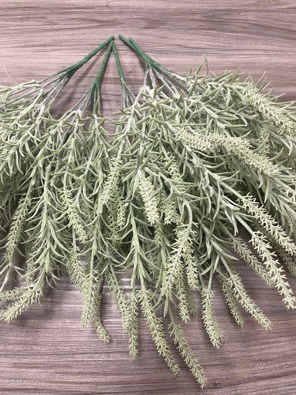 3Bunches/5Bunches Artificial Frosted Greenery Stems, Dusty Miller/Lavender Style for Wedding & DIY Decor (AG4)