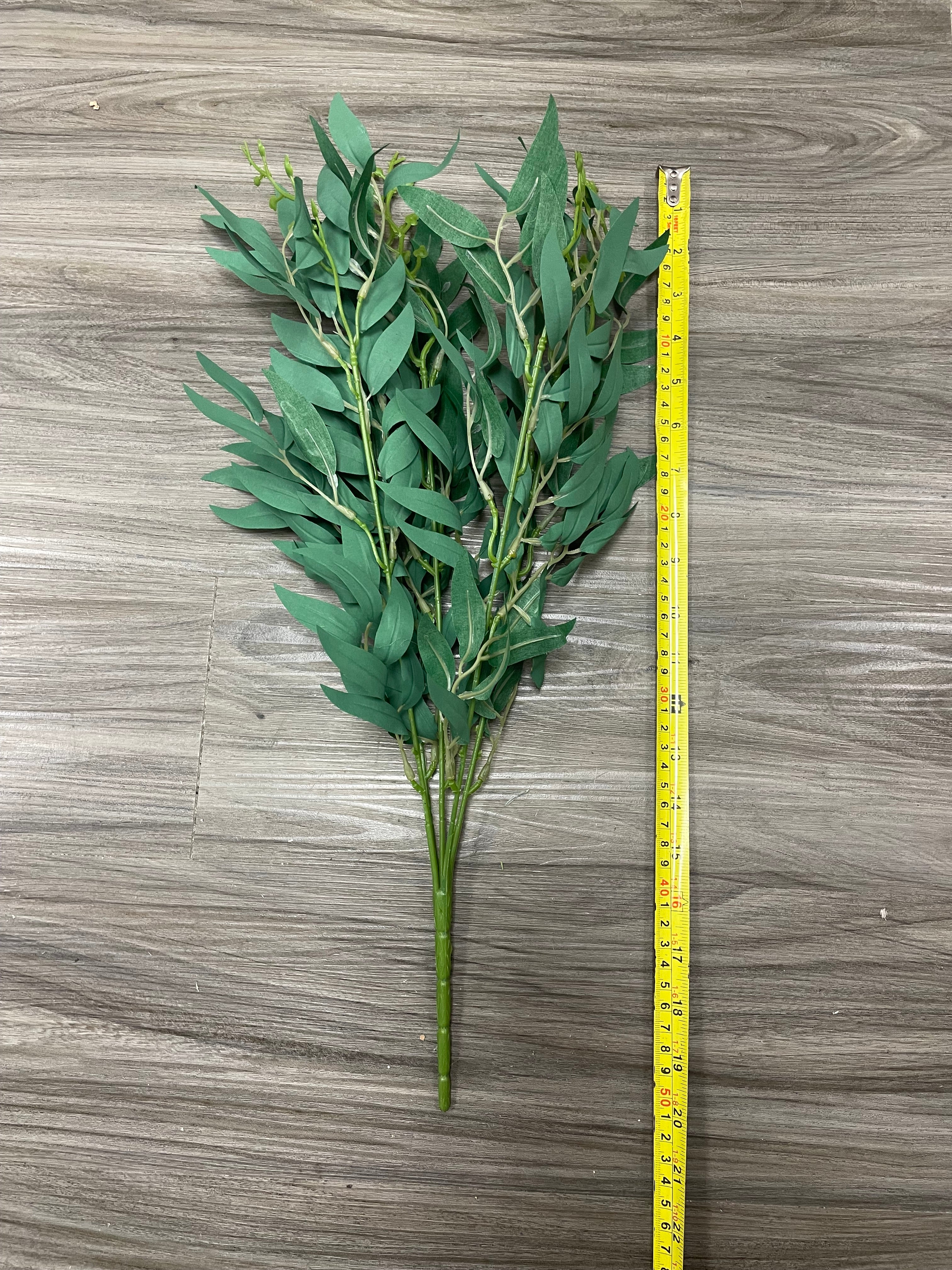 3Bunches/5Bunches Faux Eucalyptus Stems, Realistic Greenery for Wedding & Home Decor (AG1)