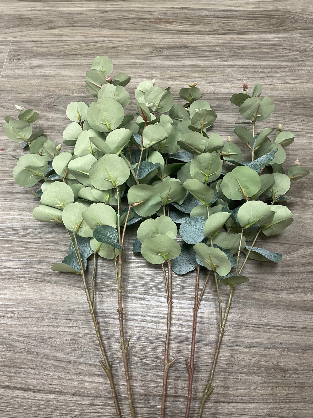 3Bunches/5Bunches Artificial Eucalyptus Stems, Realistic Greenery for Wedding, Bouquets & DIY Decor (AG14)