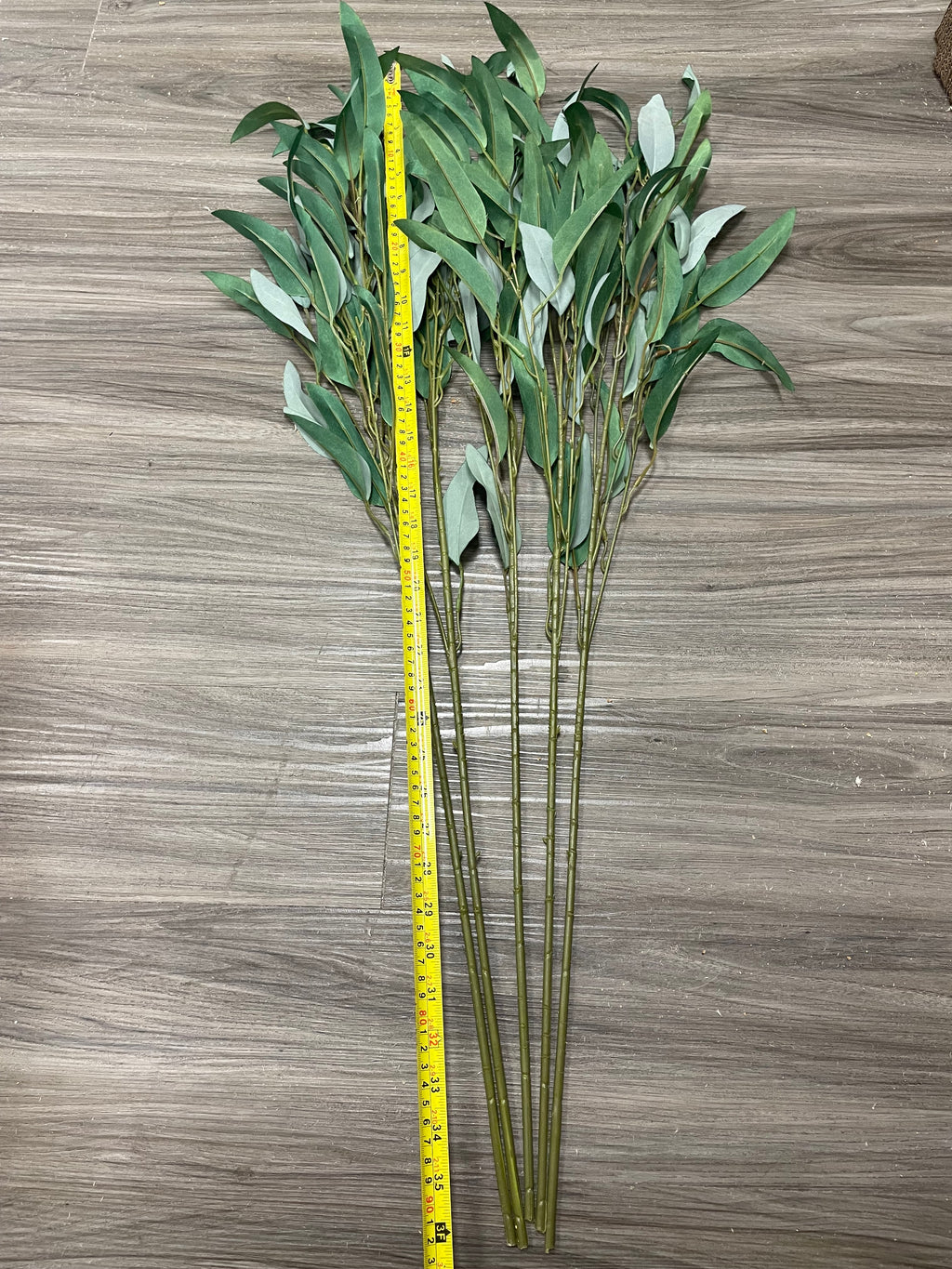 3Bunches/5Bunches Artificial Eucalyptus Stems, Realistic Draping Greenery, Soft-Touch Filler for Wedding & DIY Decor (AG7）