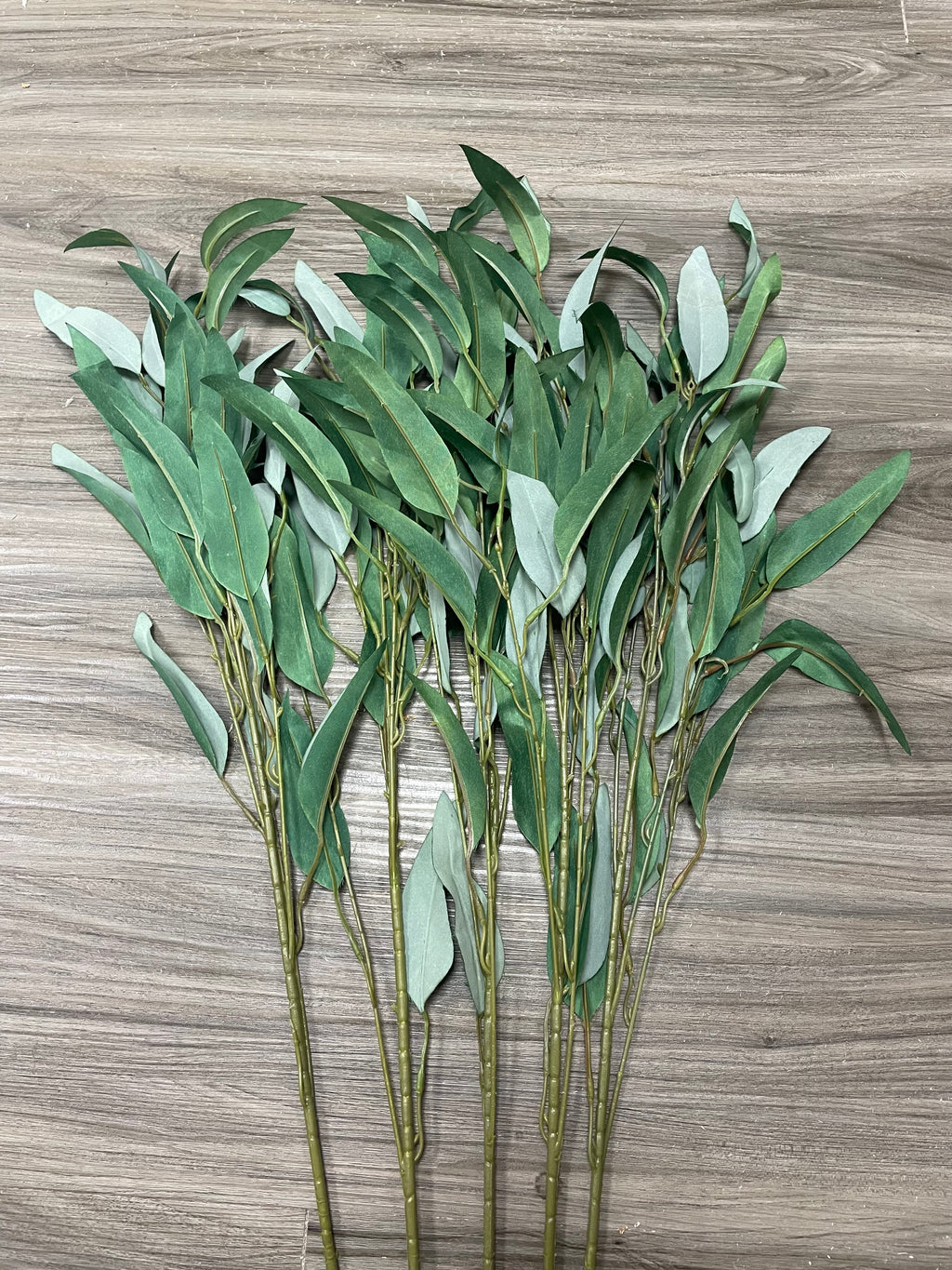 3Bunches/5Bunches Artificial Eucalyptus Stems, Realistic Draping Greenery, Soft-Touch Filler for Wedding & DIY Decor (AG7）