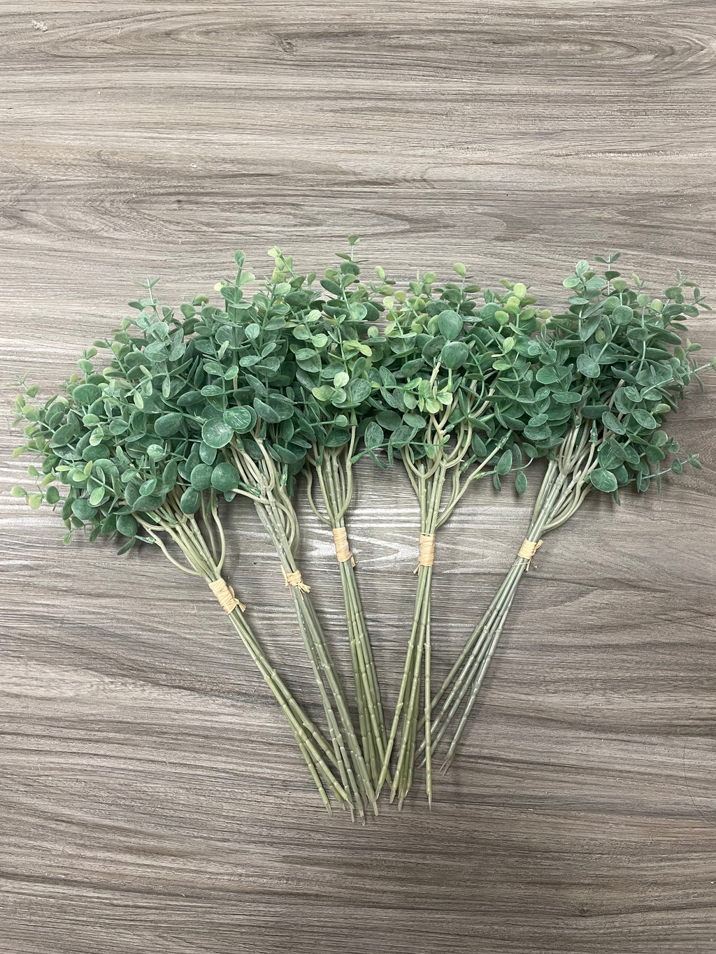 3Bunches/5Bunches Artificial Eucalyptus Stems, Realistic Greenery for Wedding Bouquets & DIY Decor (AG5)
