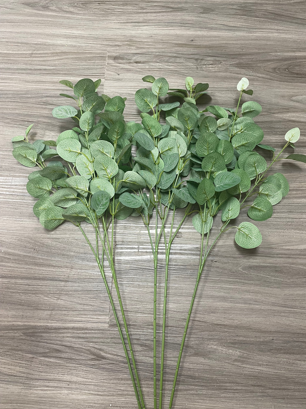 3Bunches/5Bunches Artificial Eucalyptus Stems, Realistic Veined Greenery, Filler for Wedding Bouquets & DIY Decor (AG8)