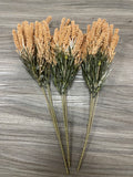 3Bunches/5Bunches Artificial Foxtail Grass Stems, Beige/Tan Dried Look Filler for Wedding, Bouquet & DIY Decor (AF2)