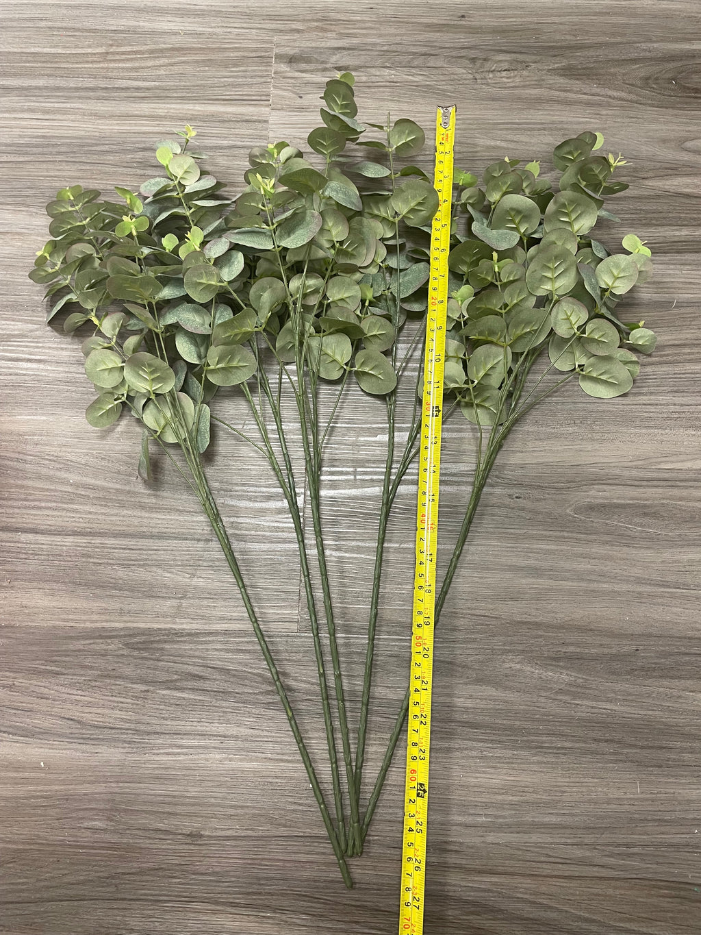 3Bunches/5Bunches Artificial Eucalyptus Stems, Dusty Green Realistic Greenery for Wedding Bouquets & DIY Decor (AG9）