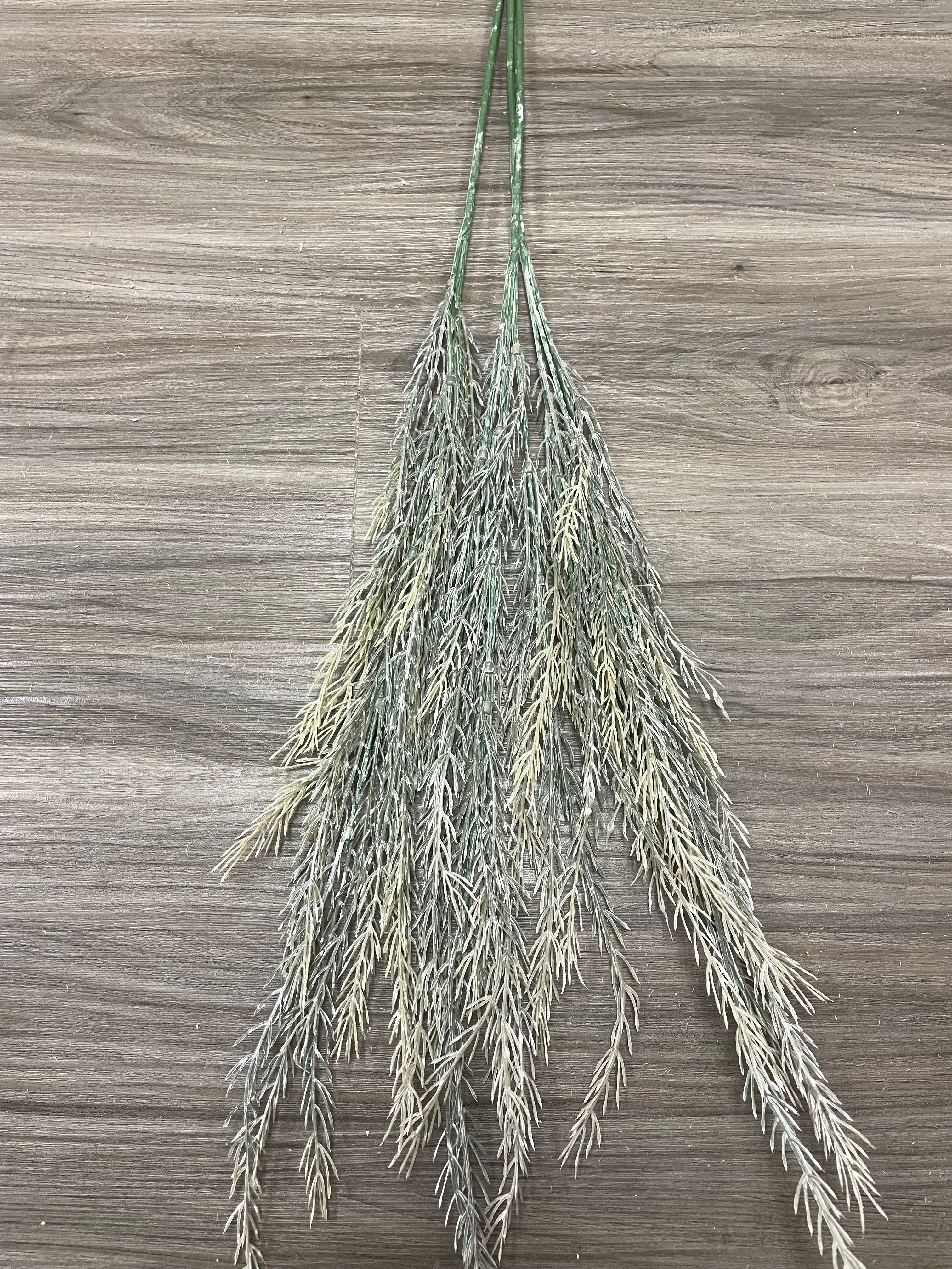 3Bunches/5Bunches Faux Silver Greenery Stems, Dusty Rosemary Style Filler for Wedding & Home Decor (AG3)