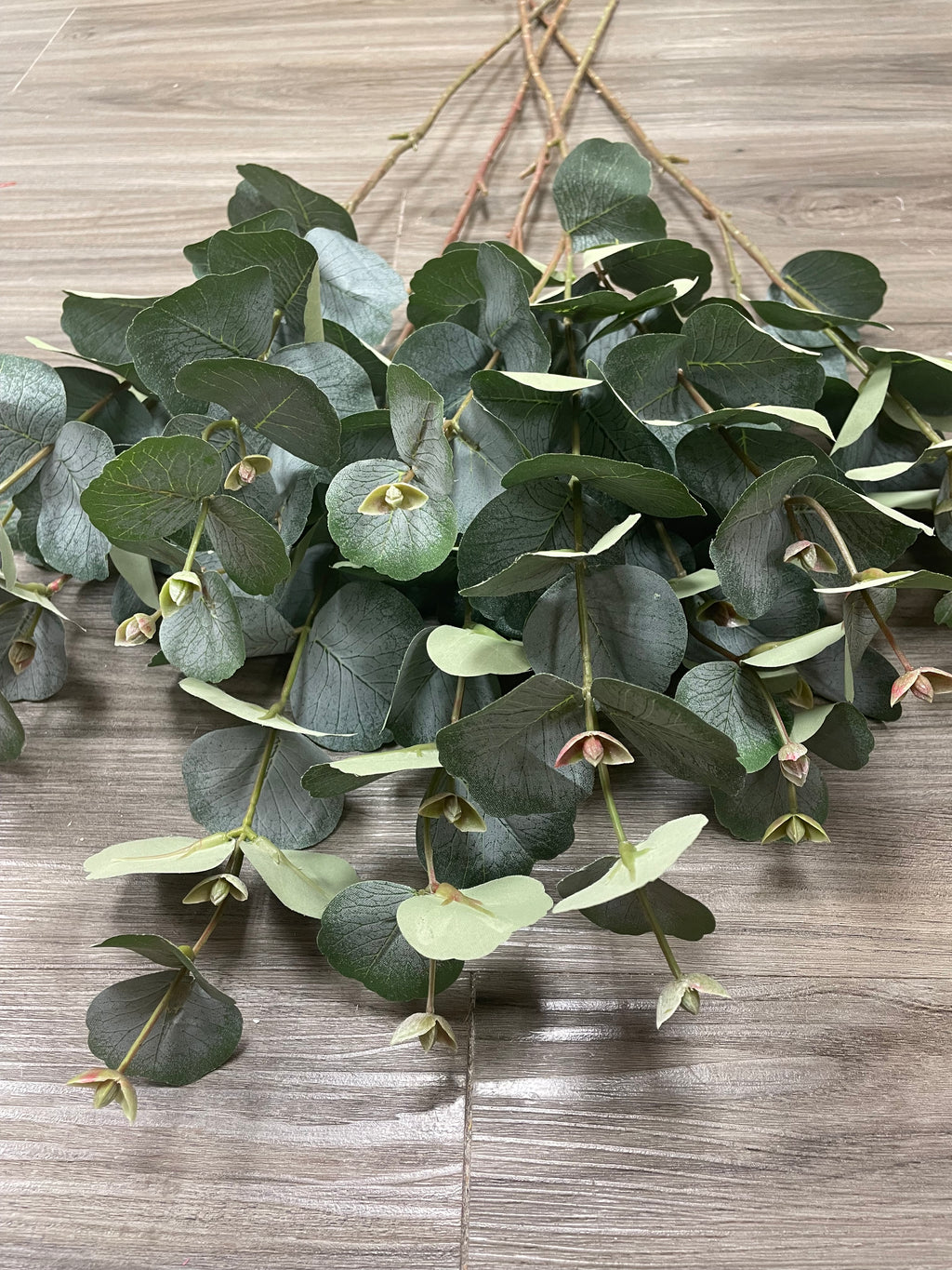 3Bunches/5Bunches Artificial Eucalyptus Stems, Realistic Greenery for Wedding, Bouquets & DIY Decor (AG14)