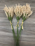 3Bunches/5Bunches Artificial Hanging Grass Stems, Beige Dried Look, Realistic Filler for Wedding & DIY Decor (AF3)