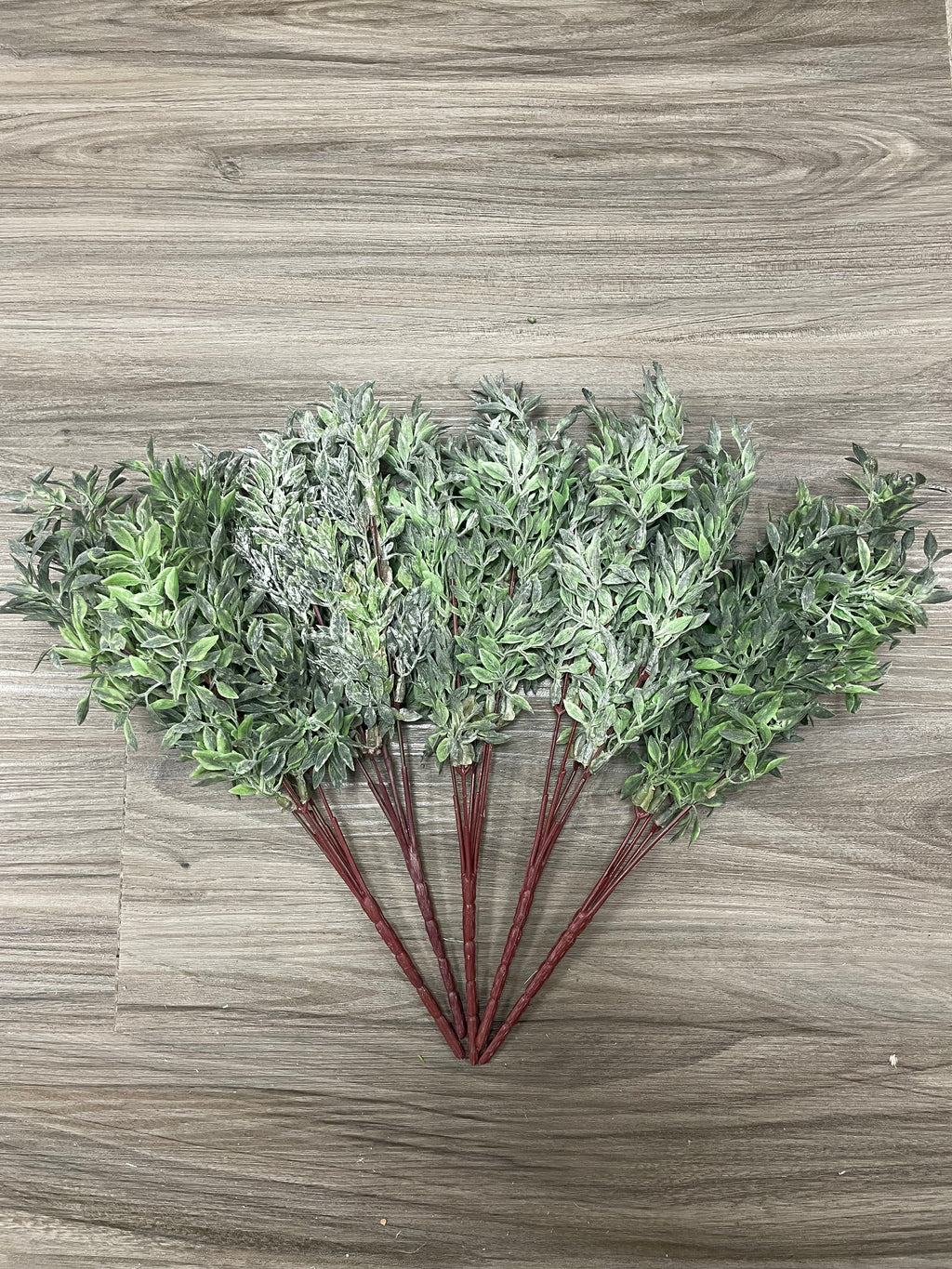 3Bunches/5Bunches Greenery Filler, Plastic Leaf Bush, Perfect for Wreaths & Arrangements (AG2)