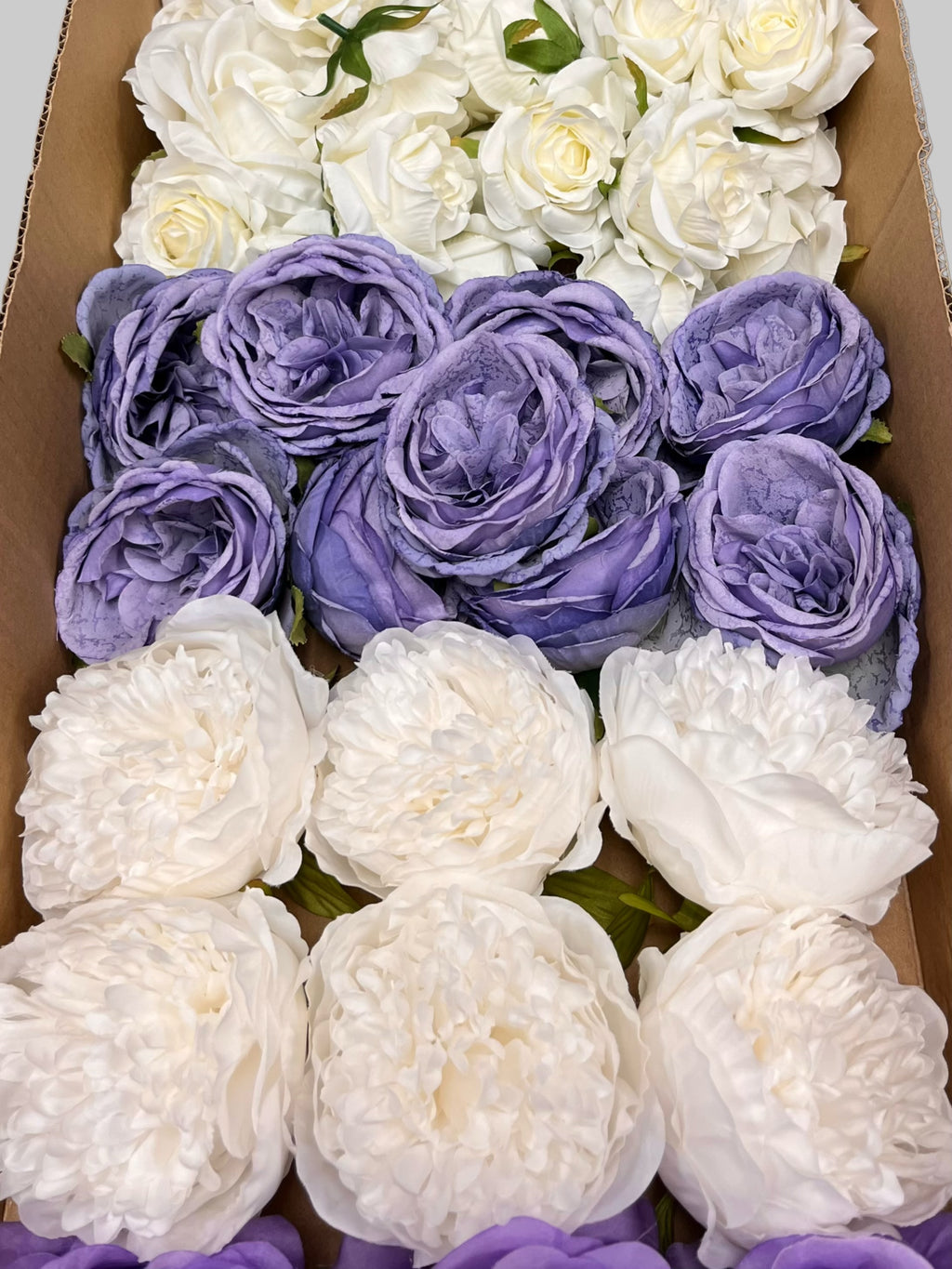 60/70 PCS Artificial Flower Heads (ZS6), Mixed Colors for Wedding & DIY Decor