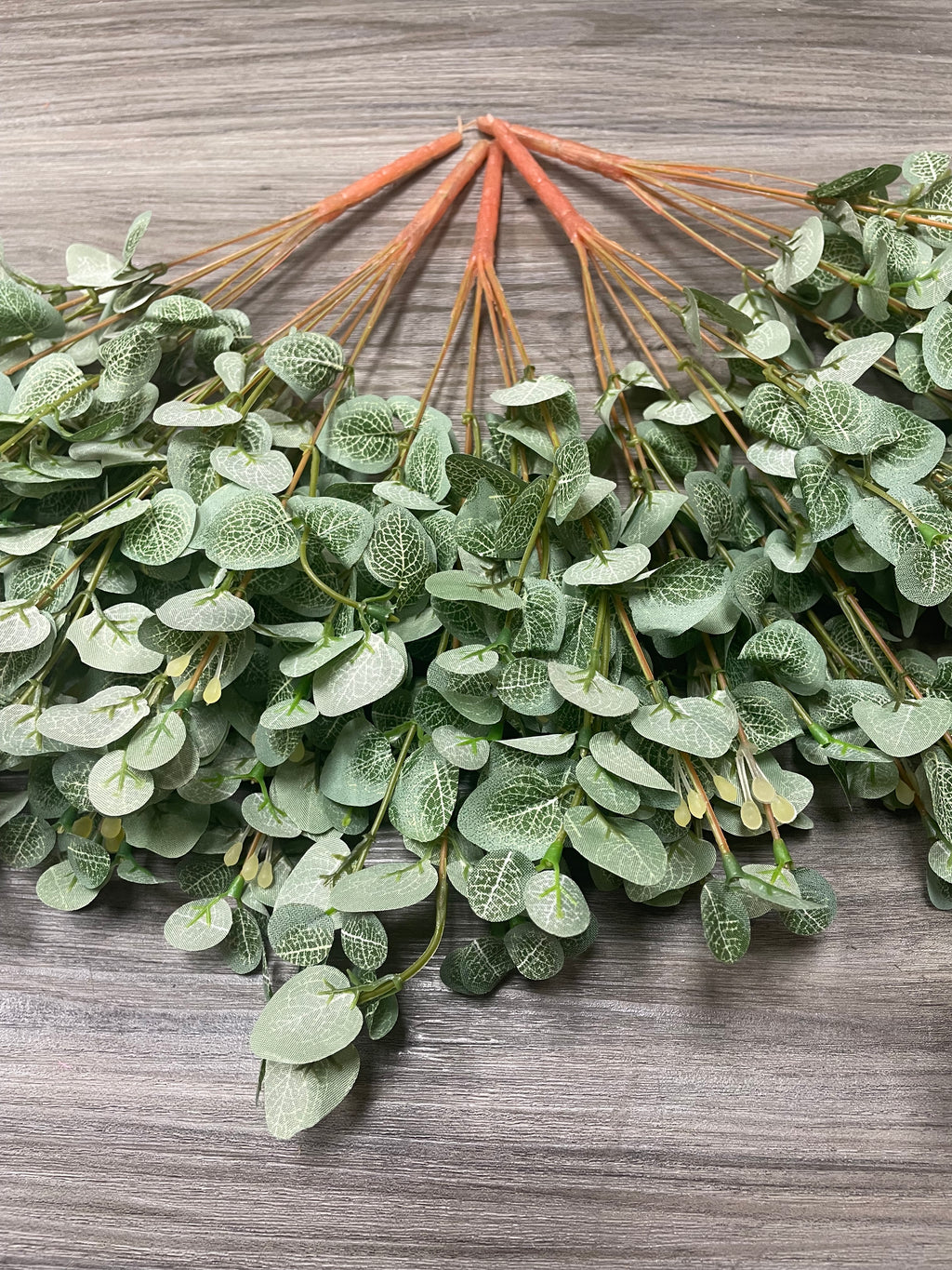 3Bunches/5Bunches Artificial Eucalyptus Stems, Realistic Faux Greenery for Wedding, Bouquet & DIY Decor (AG6)
