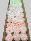 60/70 PCS Artificial Flower Heads (CS3AE), Mixed Colors for Wedding & DIY Decor