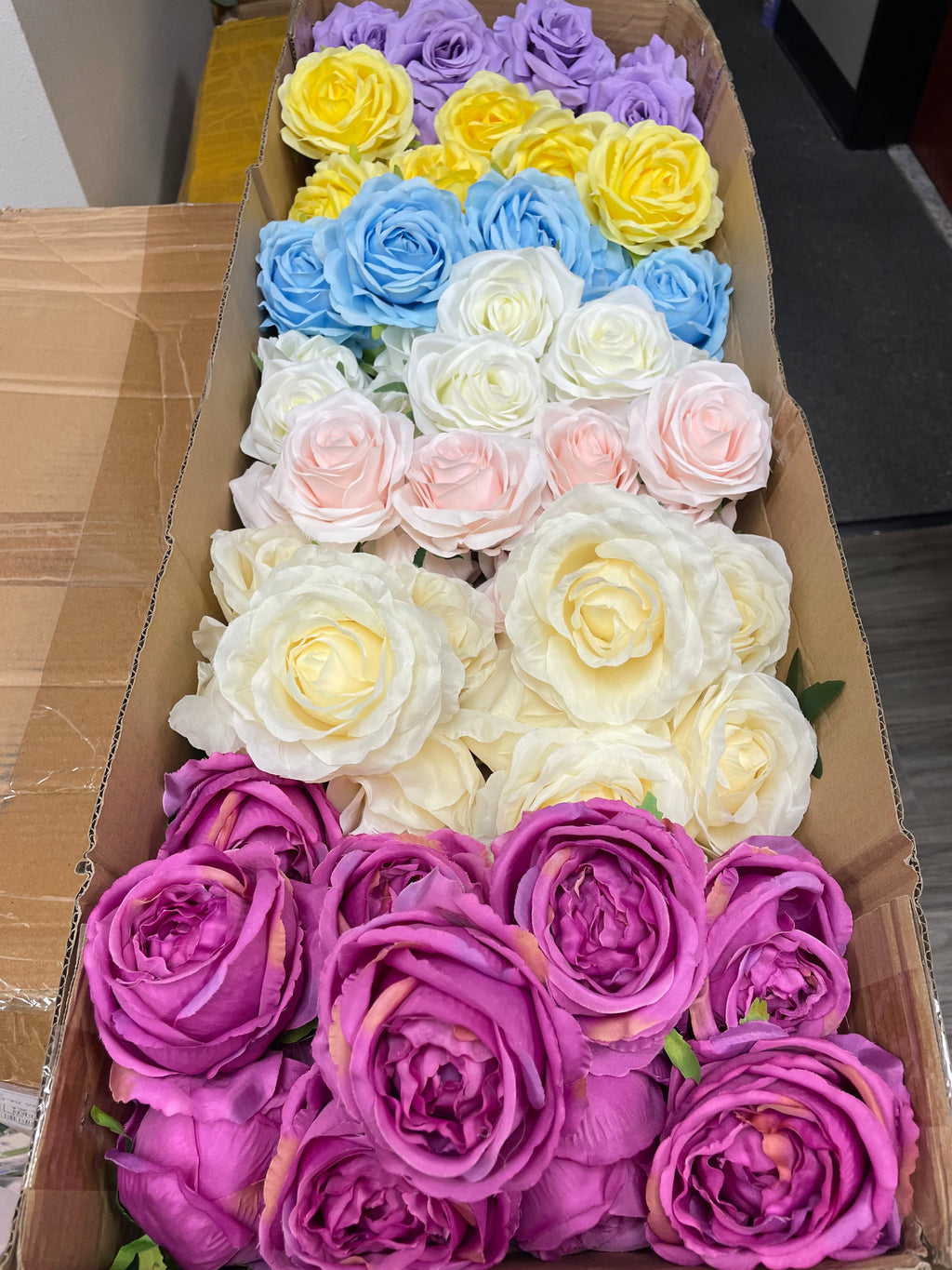 Artificial Flower Head Without Stems (IS2) Multiple