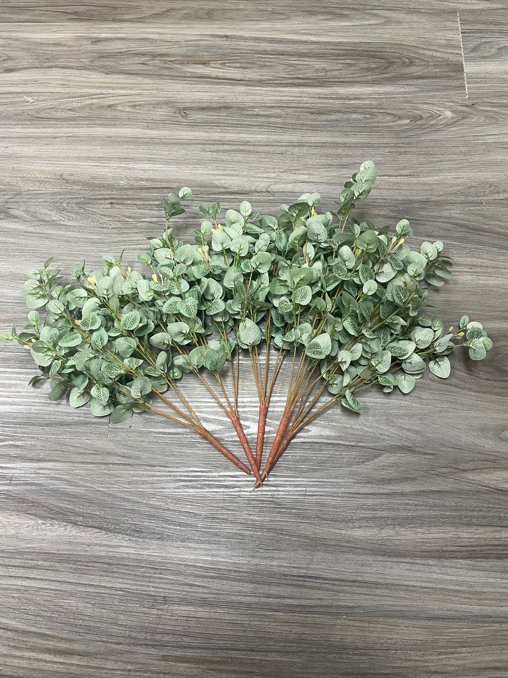 3Bunches/5Bunches Artificial Eucalyptus Stems, Realistic Faux Greenery for Wedding, Bouquet & DIY Decor (AG6)
