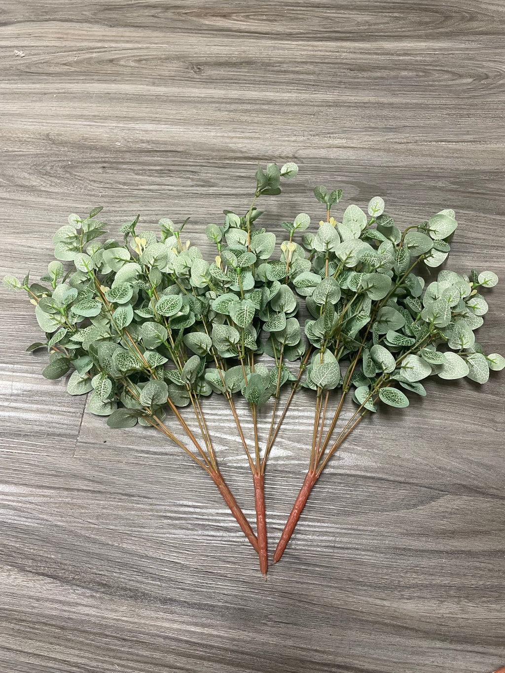 3Bunches/5Bunches Artificial Eucalyptus Stems, Realistic Faux Greenery for Wedding, Bouquet & DIY Decor (AG6)