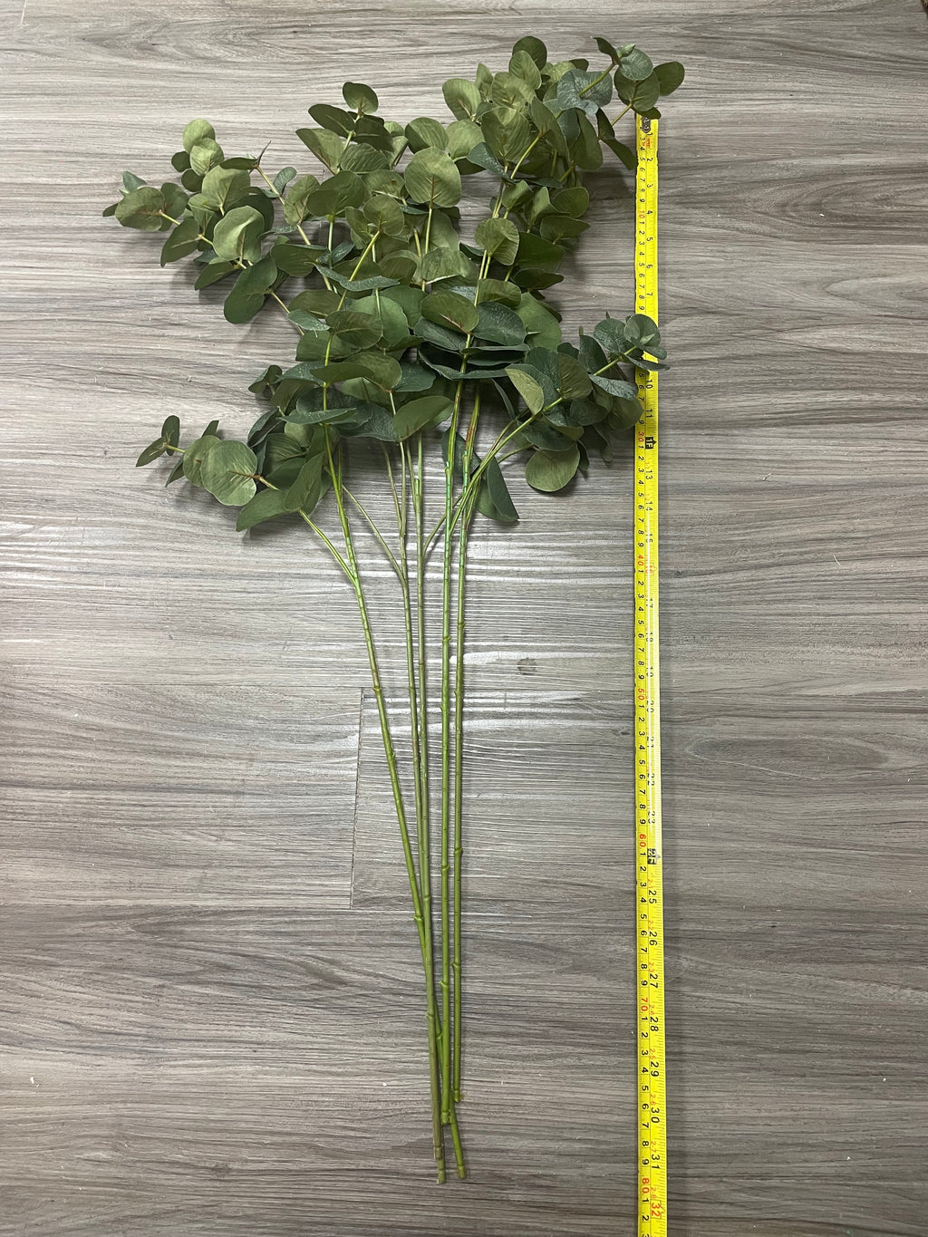 3Bunches/5Bunches Artificial Eucalyptus Stems, Realistic Greenery for Wedding Bouquets & DIY Decor (AG10）
