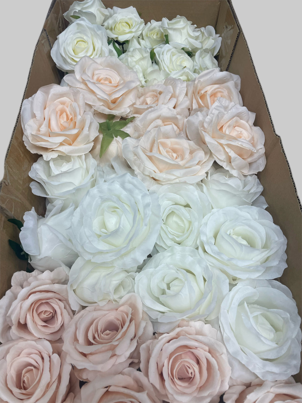 60/70 PCS Artificial Flower Heads(MS1) – Mixed Colors for Wedding & DIY Decor