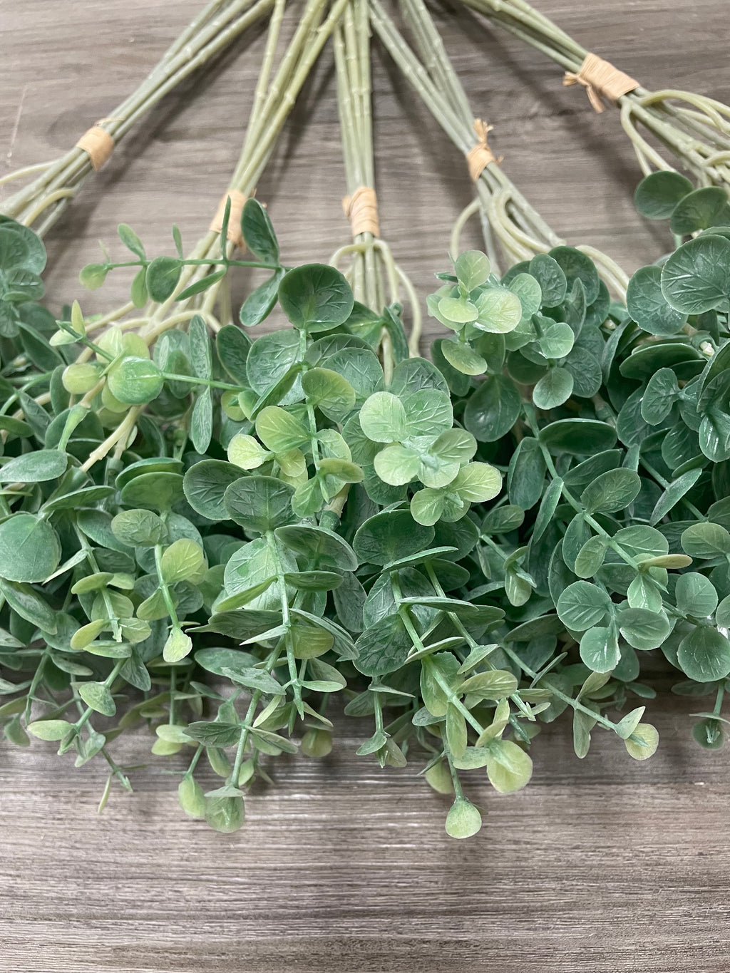 3Bunches/5Bunches Artificial Eucalyptus Stems, Realistic Greenery for Wedding Bouquets & DIY Decor (AG5)