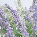 3Bunches/5Bunches Artificial Lavender Stems, Soft Purple Frosted Look, Realistic Filler Flowers for Wedding & DIY Decor (AF8)