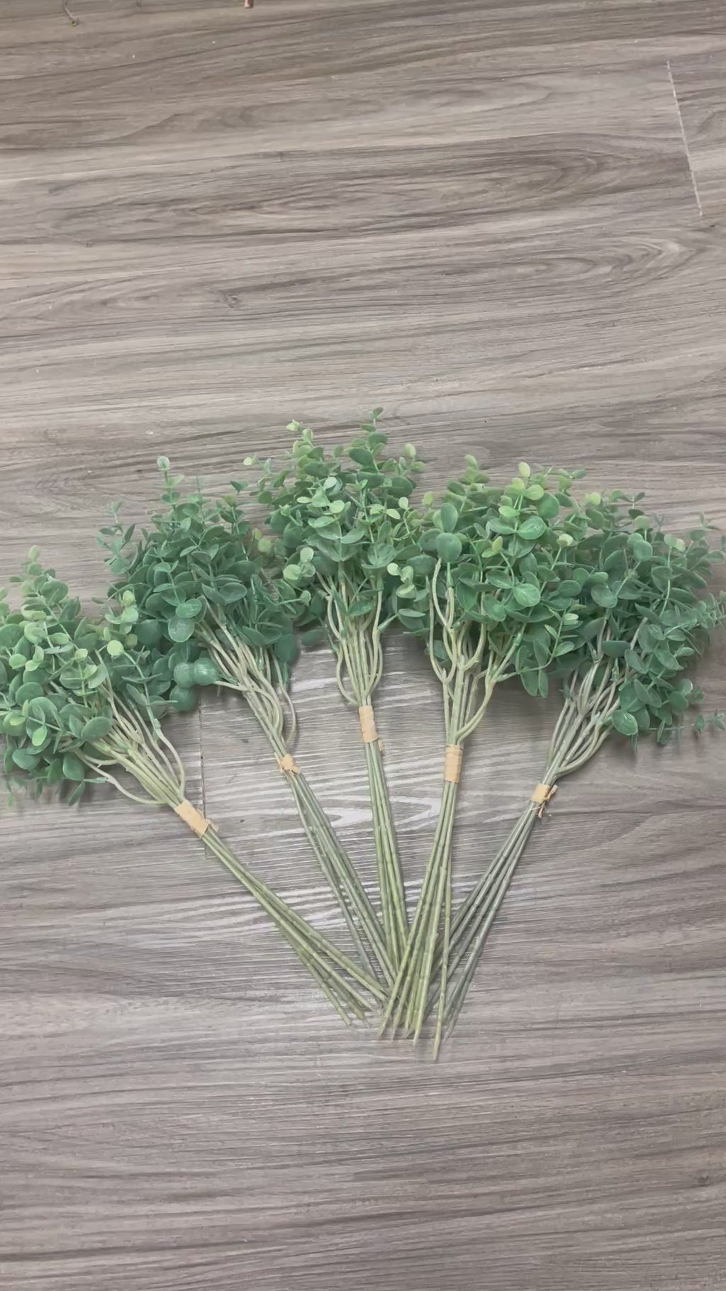 3Bunches/5Bunches Artificial Eucalyptus Stems, Realistic Greenery for Wedding Bouquets & DIY Decor (AG5)