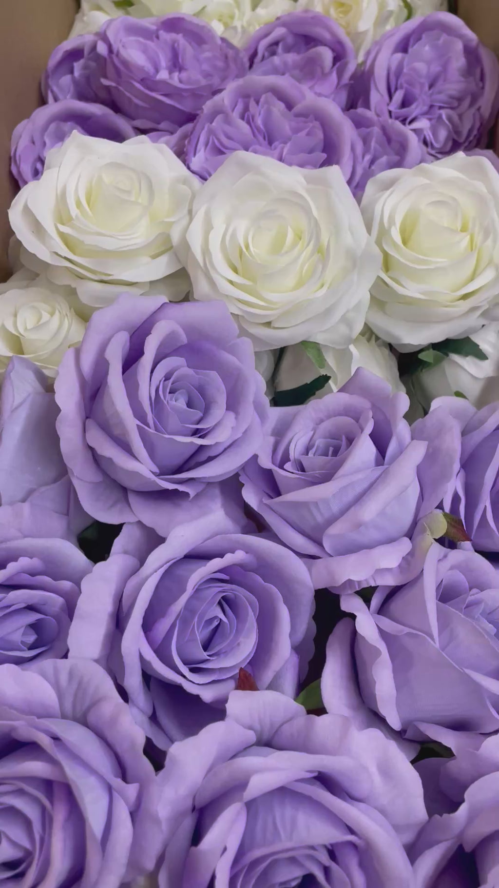 60/70 PCS Artificial Flower Heads (ZS1), Mixed Colors for Wedding & DIY Decor
