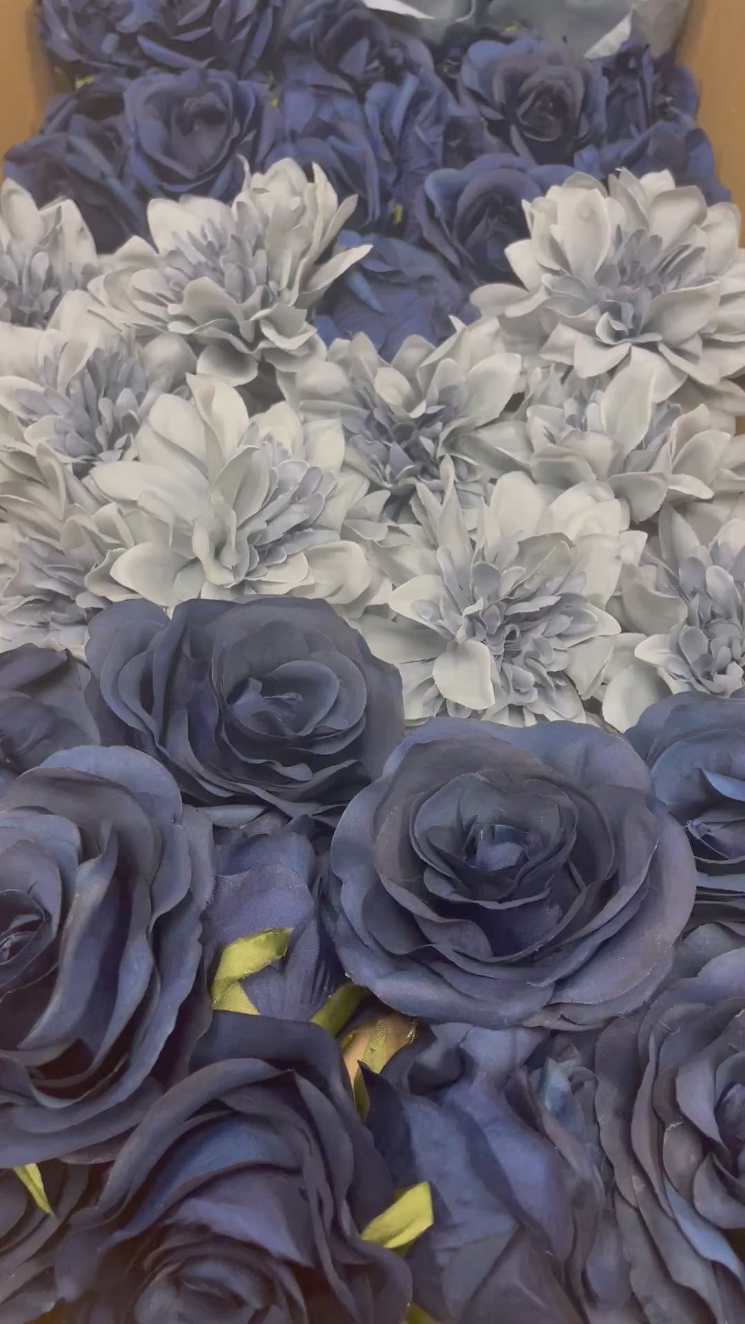 60/70 PCS Artificial Flower Heads (NS2), Mixed Colors for Wedding & DIY Decor