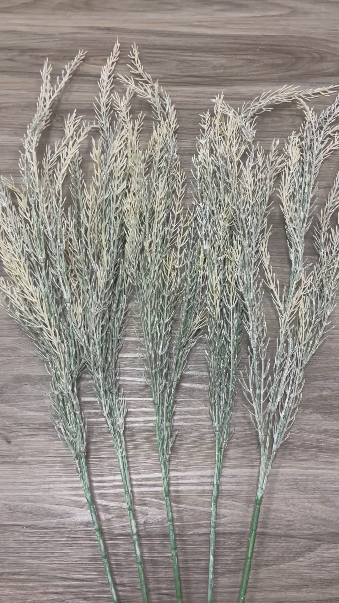 3Bunches/5Bunches Faux Silver Greenery Stems, Dusty Rosemary Style Filler for Wedding & Home Decor (AG3)