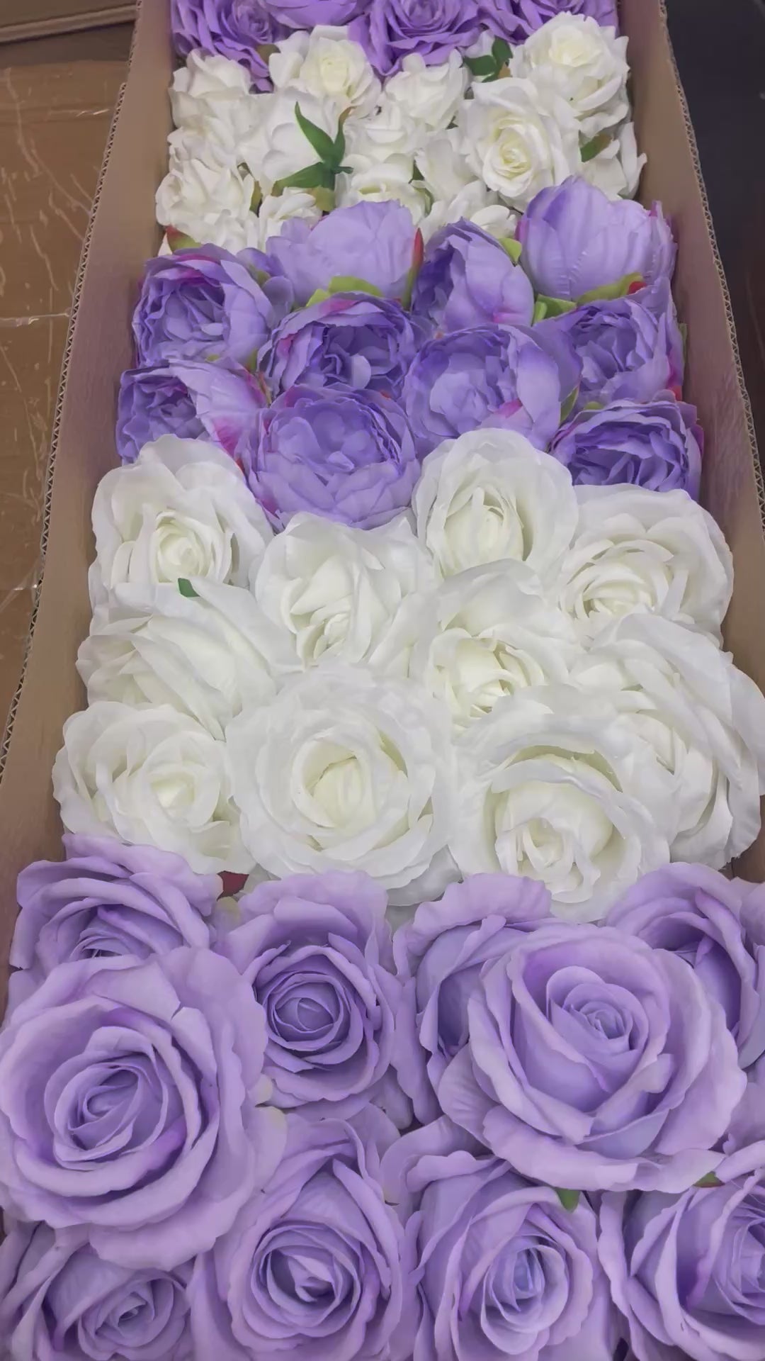 60/70 PCS Artificial Flower Heads, Mixed Colors for Wedding & DIY Decor (ZS1C)