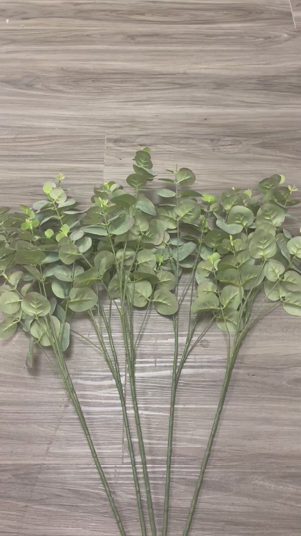 3Bunches/5Bunches Artificial Eucalyptus Stems, Dusty Green Realistic Greenery for Wedding Bouquets & DIY Decor (AG9）