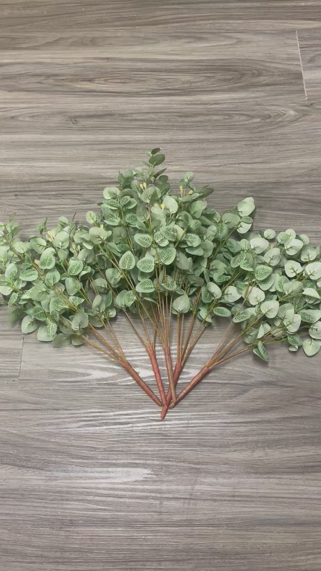 3Bunches/5Bunches Artificial Eucalyptus Stems, Realistic Faux Greenery for Wedding, Bouquet & DIY Decor (AG6)