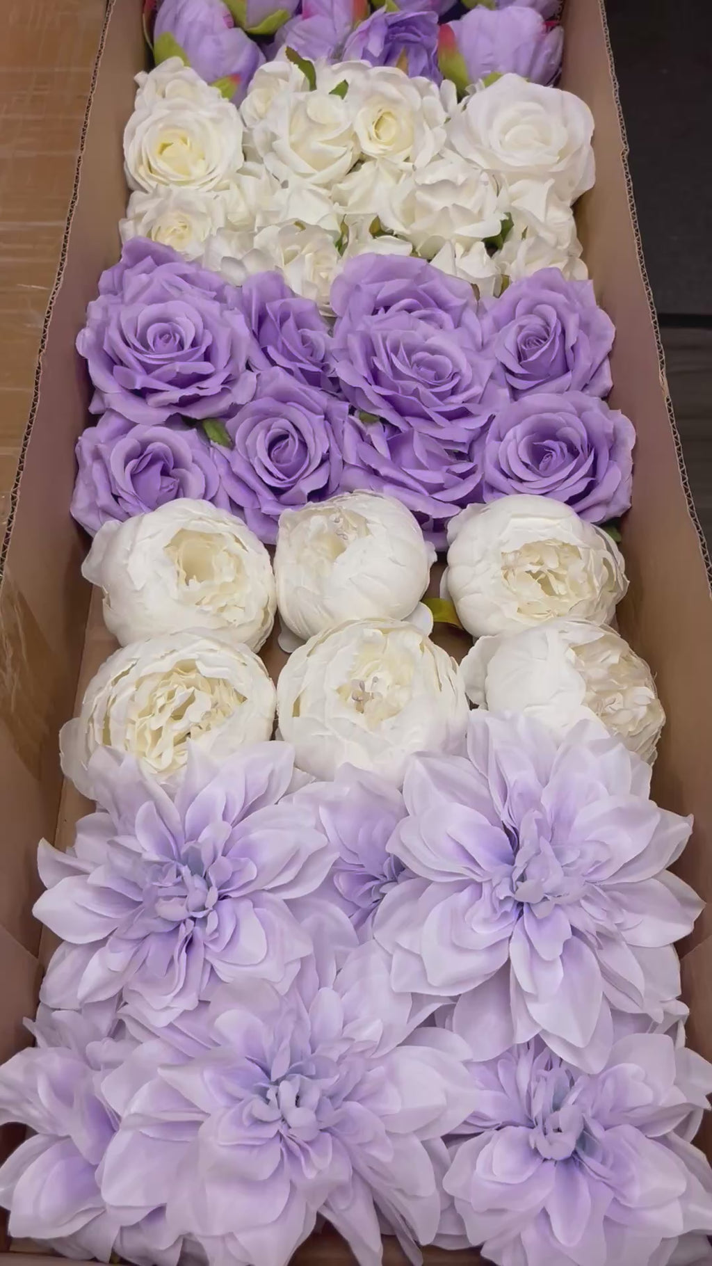 60/70 PCS Artificial Flower Heads (ZS5), Mixed Colors for Wedding & DIY Decor