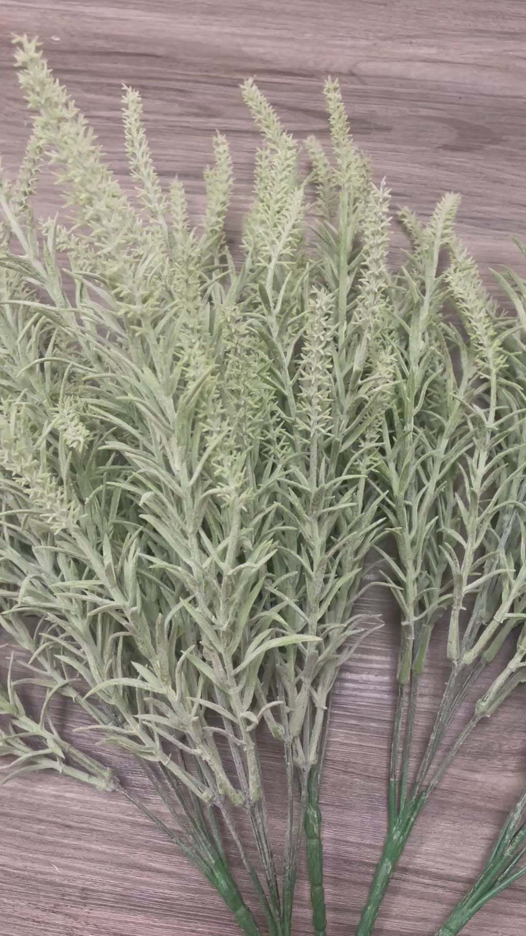 3Bunches/5Bunches Artificial Frosted Greenery Stems, Dusty Miller/Lavender Style for Wedding & DIY Decor (AG4)