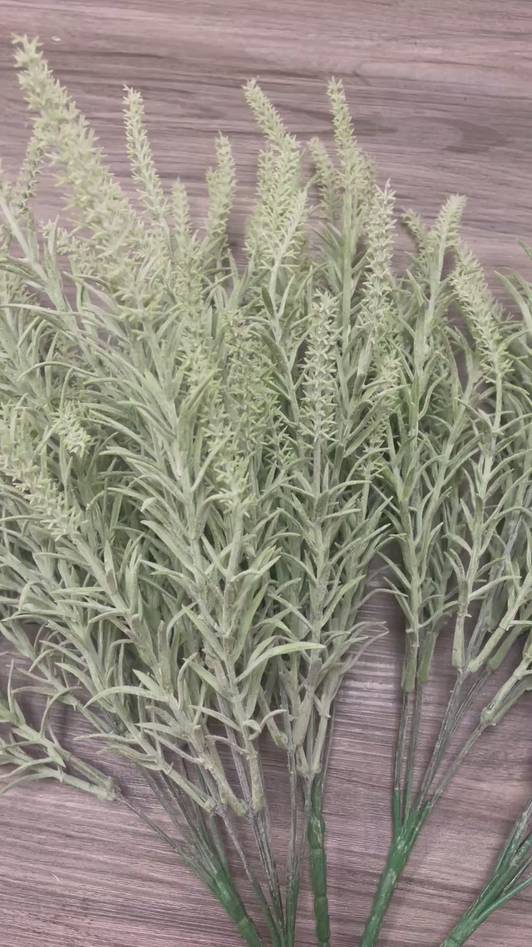 3Bunches/5Bunches Artificial Frosted Greenery Stems, Dusty Miller/Lavender Style for Wedding & DIY Decor (AG4)