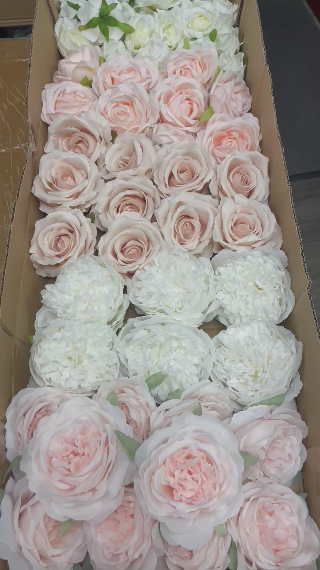 60/70 PCS Artificial Flower Heads(MS2) – Mixed Colors for Wedding & DIY Decor