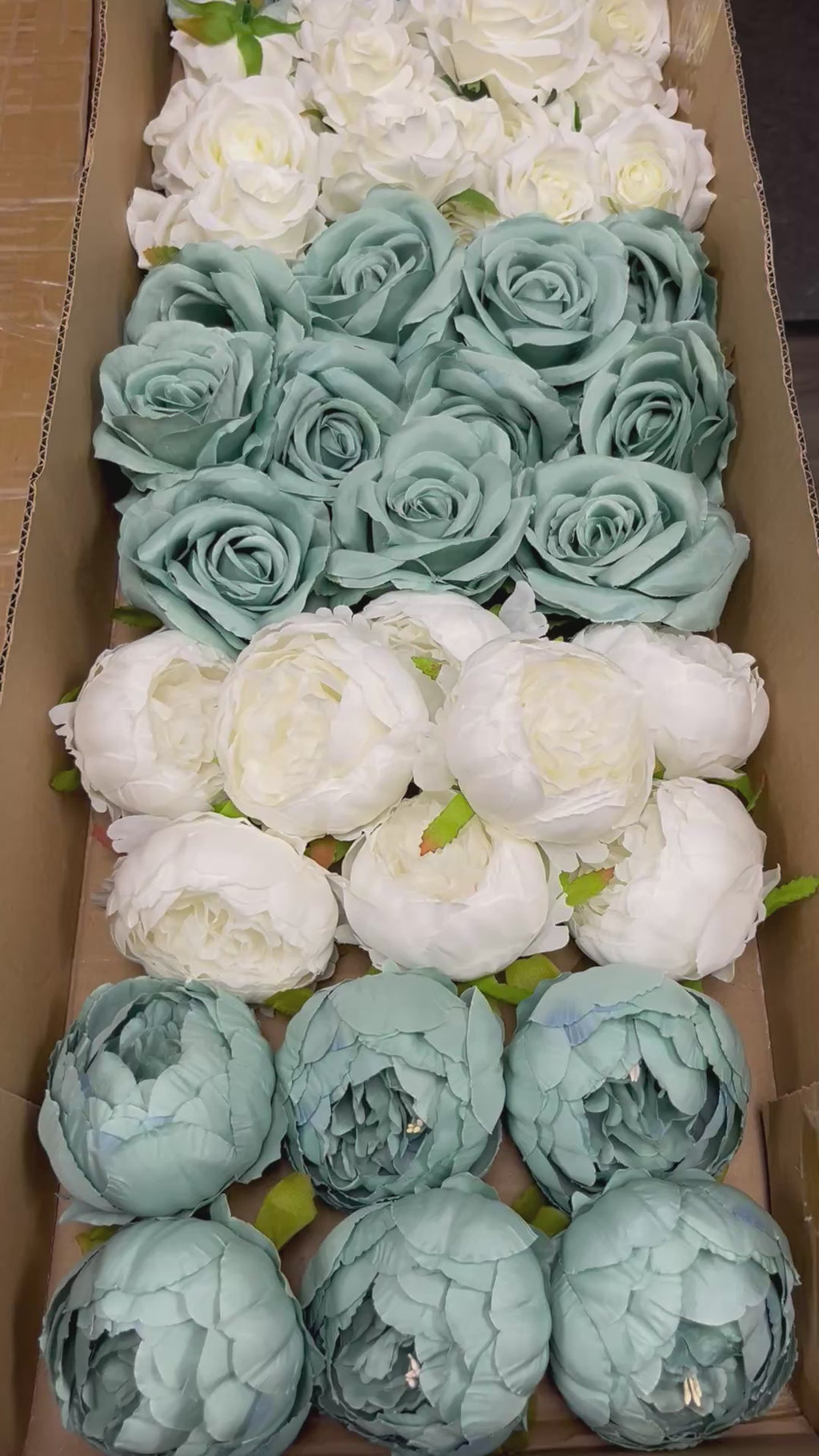60/70 PCS Artificial Flower Heads (LS10), Mixed Color for DIY Wedding Bouquets, Centerpieces & Event Decor